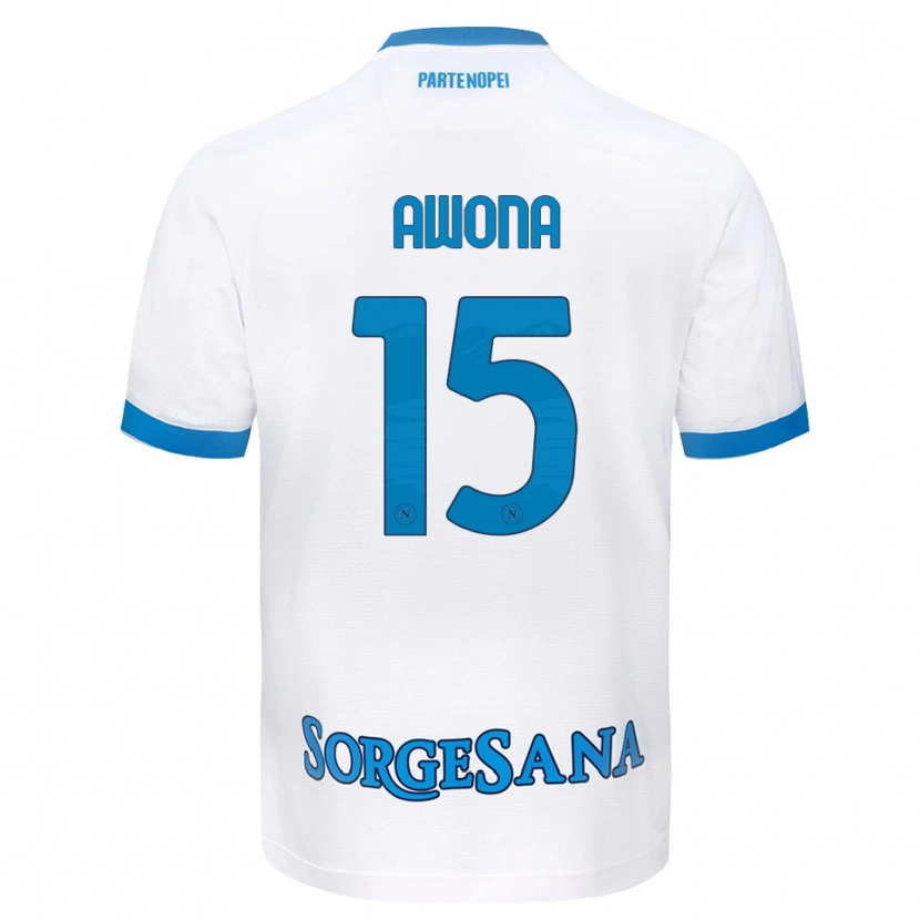 Danxen Damen Aurelle Awona #15 Weiß Hellblau Auswärtstrikot Trikot 2026/27 T-Shirt Österreich