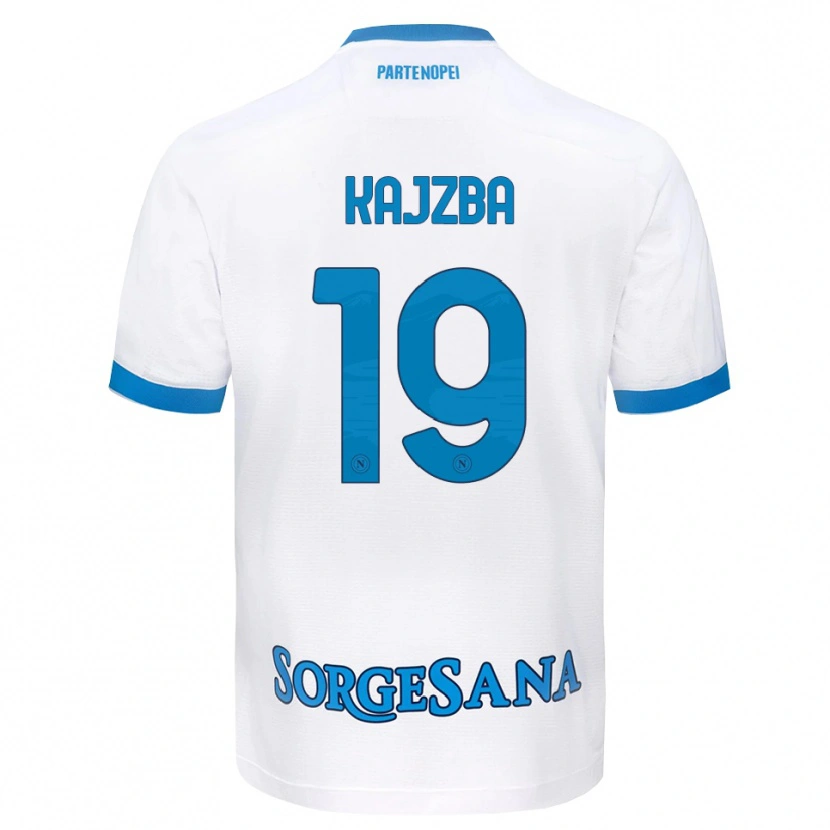 Danxen Damen Nina Kajzba #19 Weiß Hellblau Auswärtstrikot Trikot 2026/27 T-Shirt Österreich