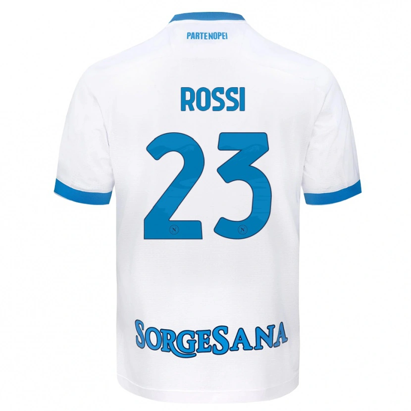 Danxen Damen Leonardo Rossi #23 Weiß Hellblau Auswärtstrikot Trikot 2026/27 T-Shirt Österreich