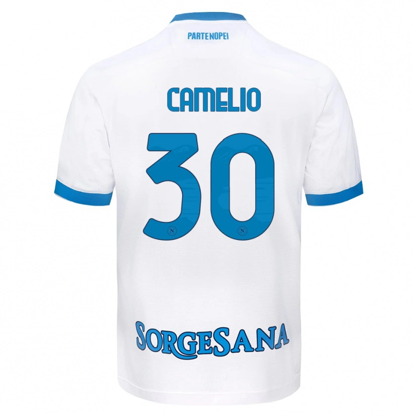 Danxen Damen Umberto Camelio #30 Weiß Hellblau Auswärtstrikot Trikot 2026/27 T-Shirt Österreich