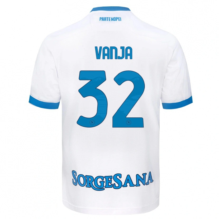 Danxen Damen Vanja Milinković-Savić #32 Weiß Hellblau Auswärtstrikot Trikot 2026/27 T-Shirt Österreich