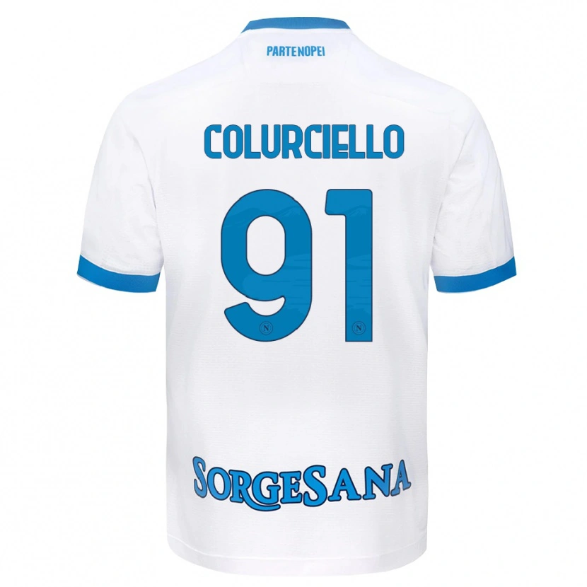 Danxen Damen Cristian Colurciello #91 Weiß Hellblau Auswärtstrikot Trikot 2026/27 T-Shirt Österreich