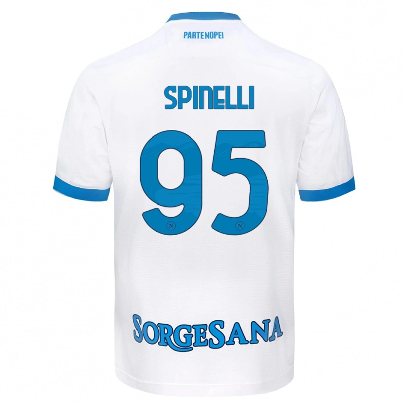 Danxen Damen David Spinelli #95 Weiß Hellblau Auswärtstrikot Trikot 2026/27 T-Shirt Österreich