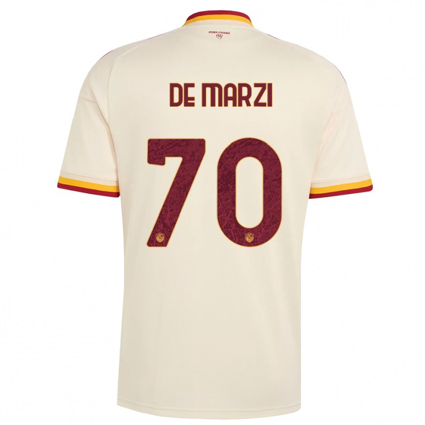 Danxen Damen Giorgio De Marzi #70 Champagner Rot Gelb Auswärtstrikot Trikot 2026/27 T-Shirt Österreich