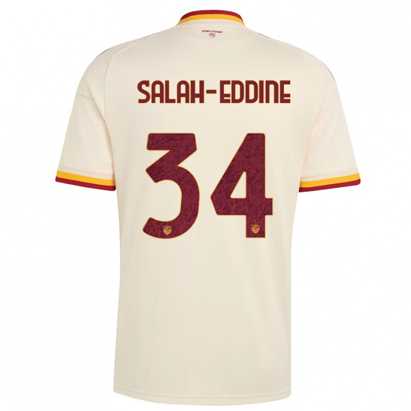 Danxen Damen Anass Salah-Eddine #34 Champagner Rot Gelb Auswärtstrikot Trikot 2026/27 T-Shirt Österreich