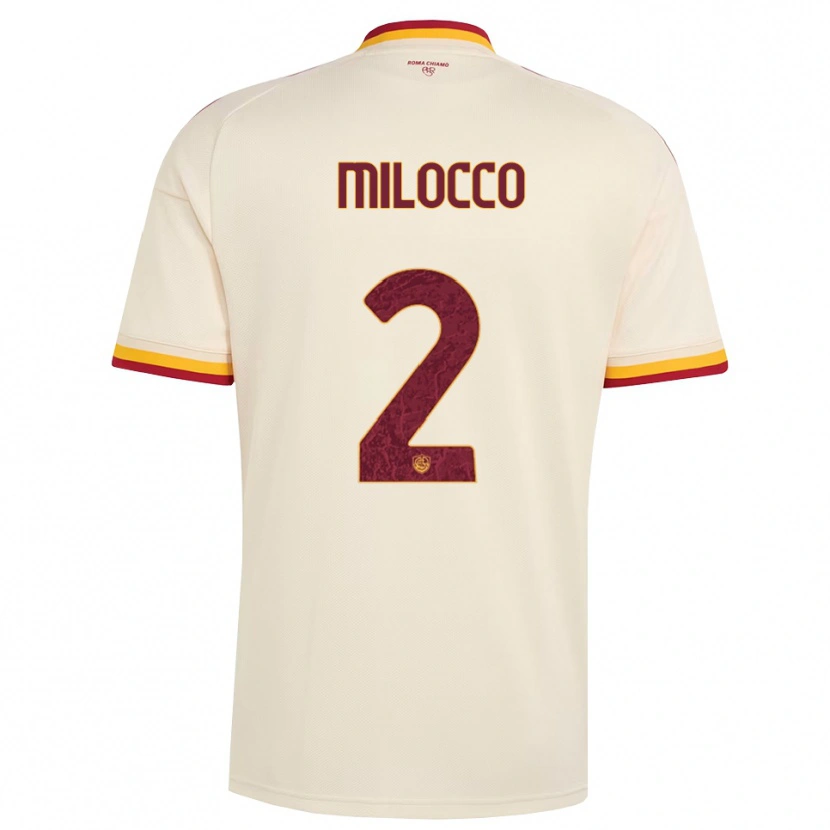 Danxen Damen Matias Milocco #2 Champagner Rot Gelb Auswärtstrikot Trikot 2026/27 T-Shirt Österreich