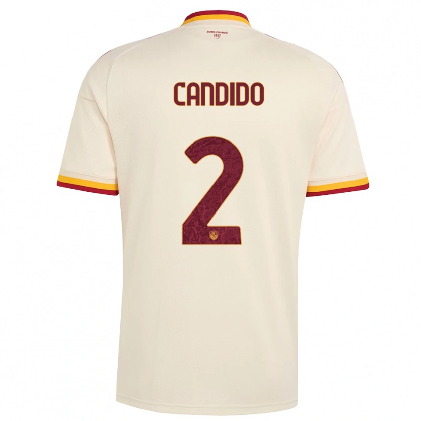 Danxen Damen Gabriele Candido #2 Champagner Rot Gelb Auswärtstrikot Trikot 2026/27 T-Shirt Österreich