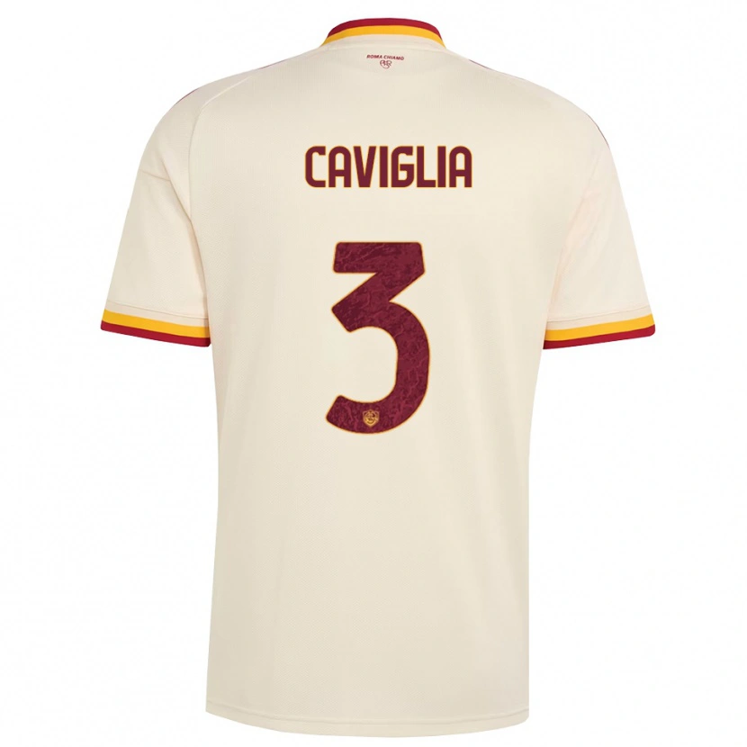 Danxen Damen Manuel Caviglia #3 Champagner Rot Gelb Auswärtstrikot Trikot 2026/27 T-Shirt Österreich