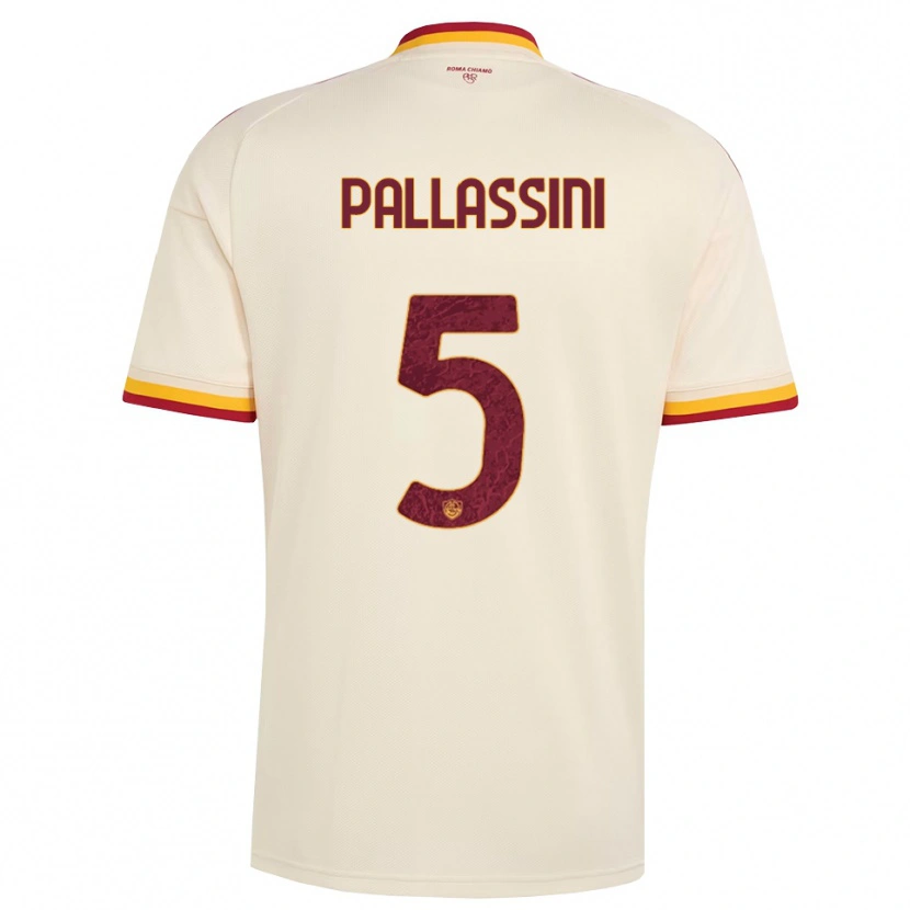 Danxen Damen Luca Pallassini #5 Champagner Rot Gelb Auswärtstrikot Trikot 2026/27 T-Shirt Österreich