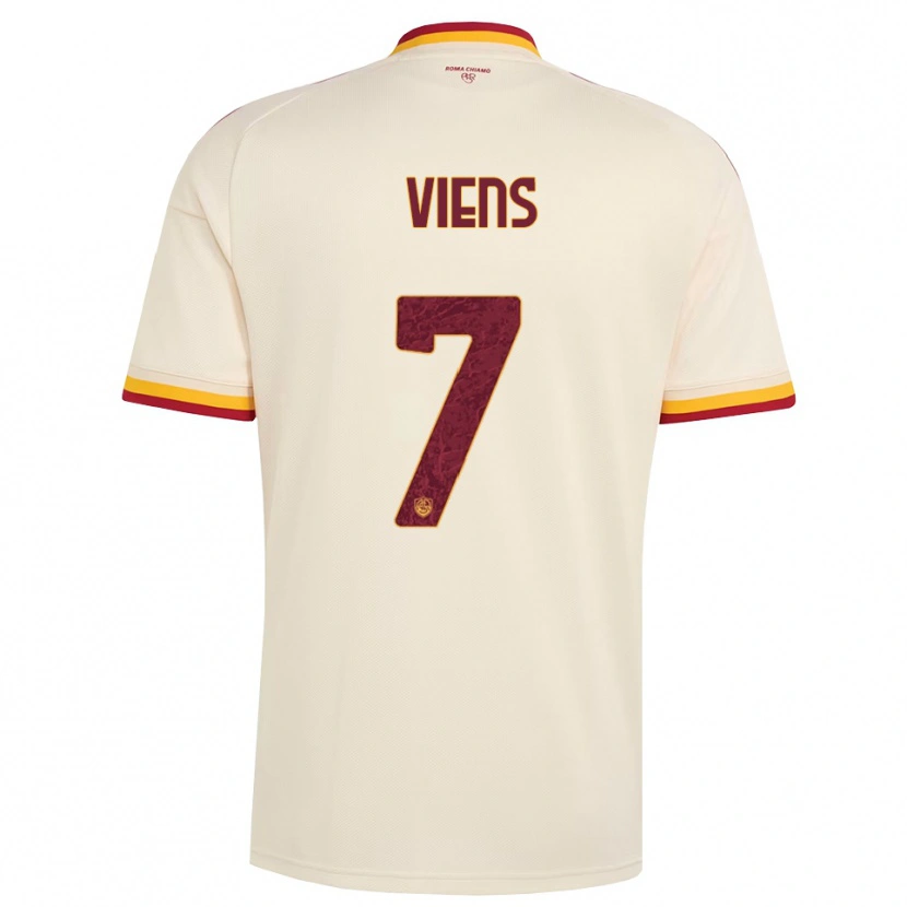 Danxen Damen Evelyne Viens #7 Champagner Rot Gelb Auswärtstrikot Trikot 2026/27 T-Shirt Österreich