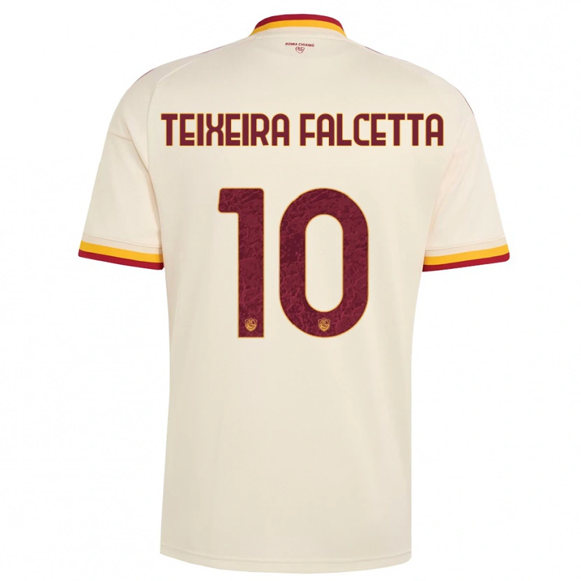 Danxen Damen Pietro Teixeira Falcetta #10 Champagner Rot Gelb Auswärtstrikot Trikot 2026/27 T-Shirt Österreich