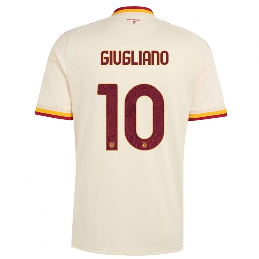 Danxen Damen Manuela Giugliano #10 Champagner Rot Gelb Auswärtstrikot Trikot 2026/27 T-Shirt Österreich