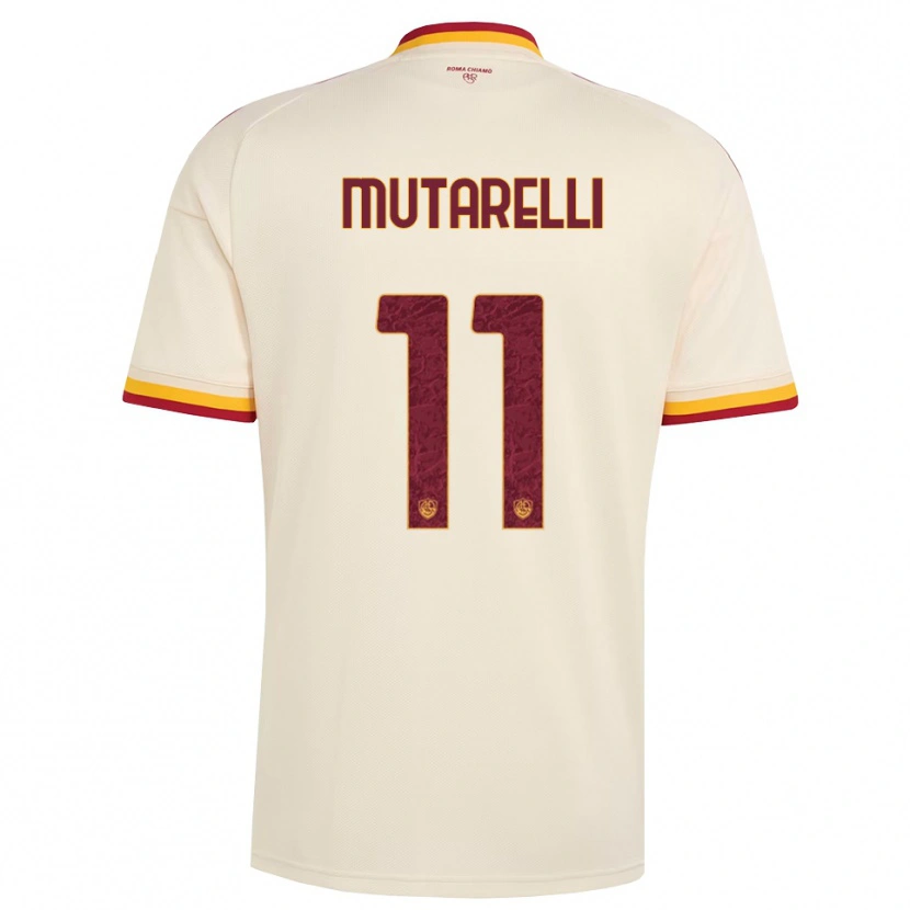 Danxen Damen Matteo Mutarelli #11 Champagner Rot Gelb Auswärtstrikot Trikot 2026/27 T-Shirt Österreich