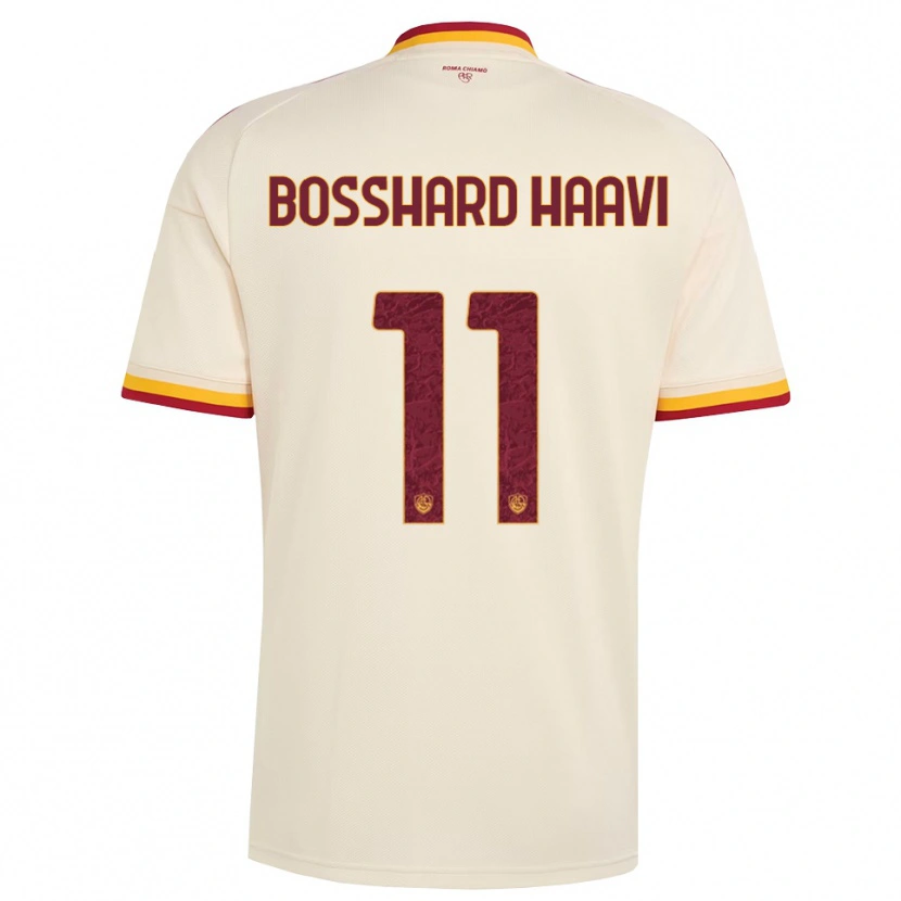 Danxen Damen Emilie Bosshard Haavi #11 Champagner Rot Gelb Auswärtstrikot Trikot 2026/27 T-Shirt Österreich