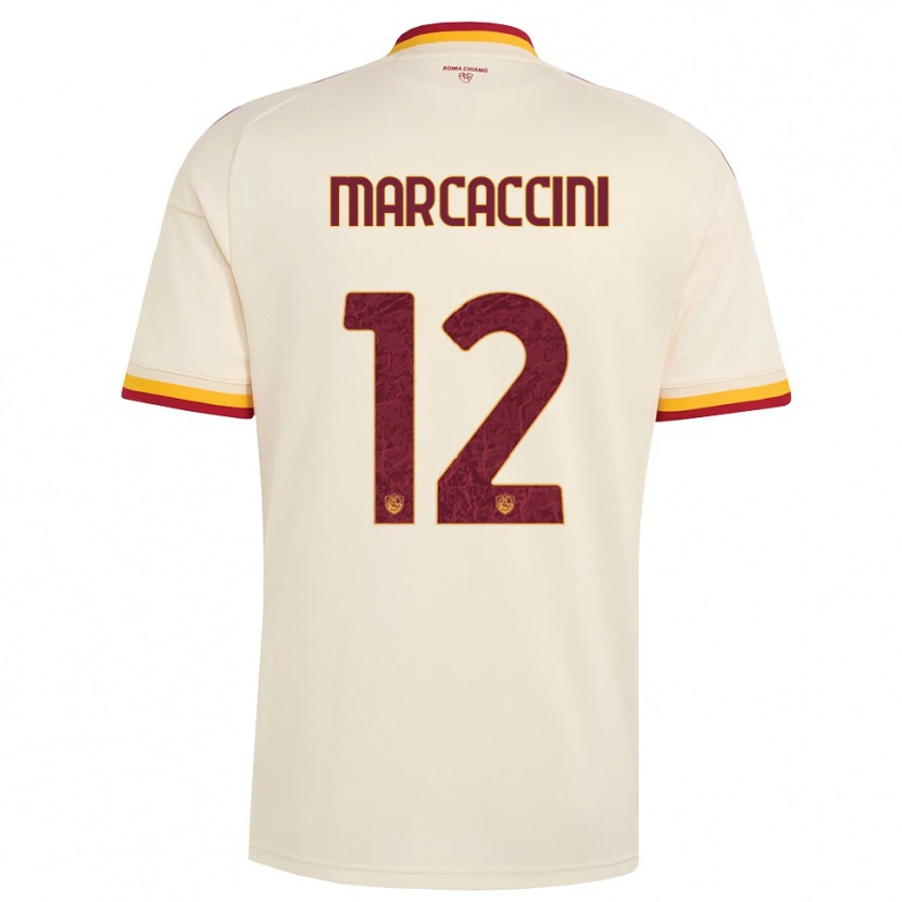 Danxen Damen Alessio Marcaccini #12 Champagner Rot Gelb Auswärtstrikot Trikot 2026/27 T-Shirt Österreich