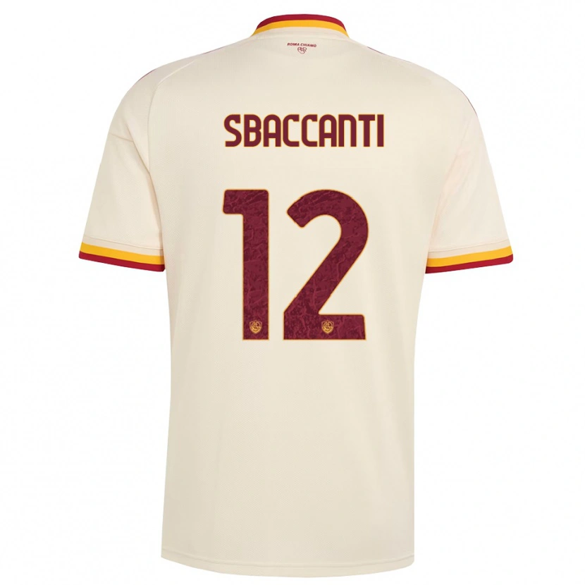 Danxen Damen Christian Sbaccanti #12 Champagner Rot Gelb Auswärtstrikot Trikot 2026/27 T-Shirt Österreich