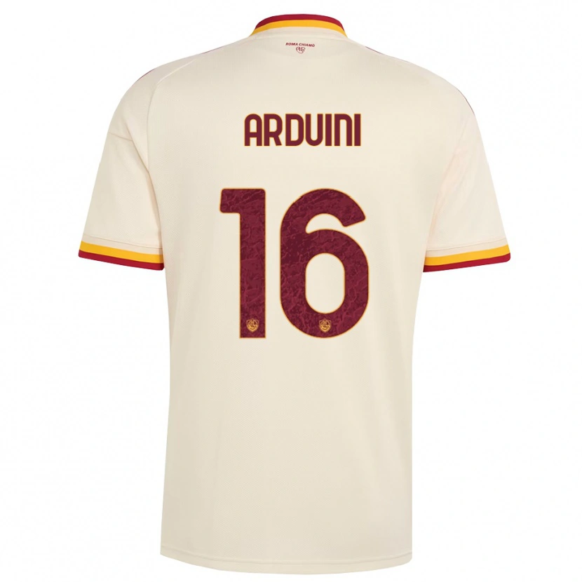 Danxen Damen Giacomo Arduini #16 Champagner Rot Gelb Auswärtstrikot Trikot 2026/27 T-Shirt Österreich