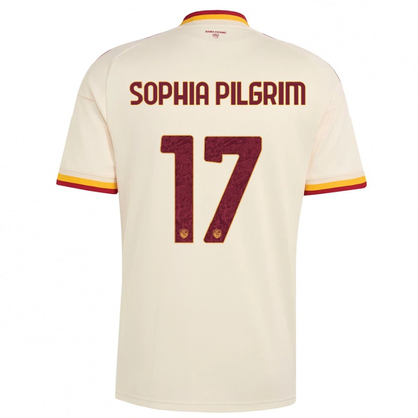 Danxen Damen Alayah Sophia Pilgrim #17 Champagner Rot Gelb Auswärtstrikot Trikot 2026/27 T-Shirt Österreich