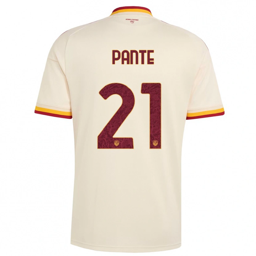 Danxen Damen Mia Tecla Christina Pante #21 Champagner Rot Gelb Auswärtstrikot Trikot 2026/27 T-Shirt Österreich