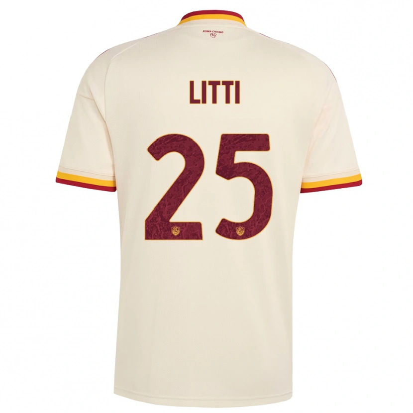 Danxen Damen Marco Litti #25 Champagner Rot Gelb Auswärtstrikot Trikot 2026/27 T-Shirt Österreich