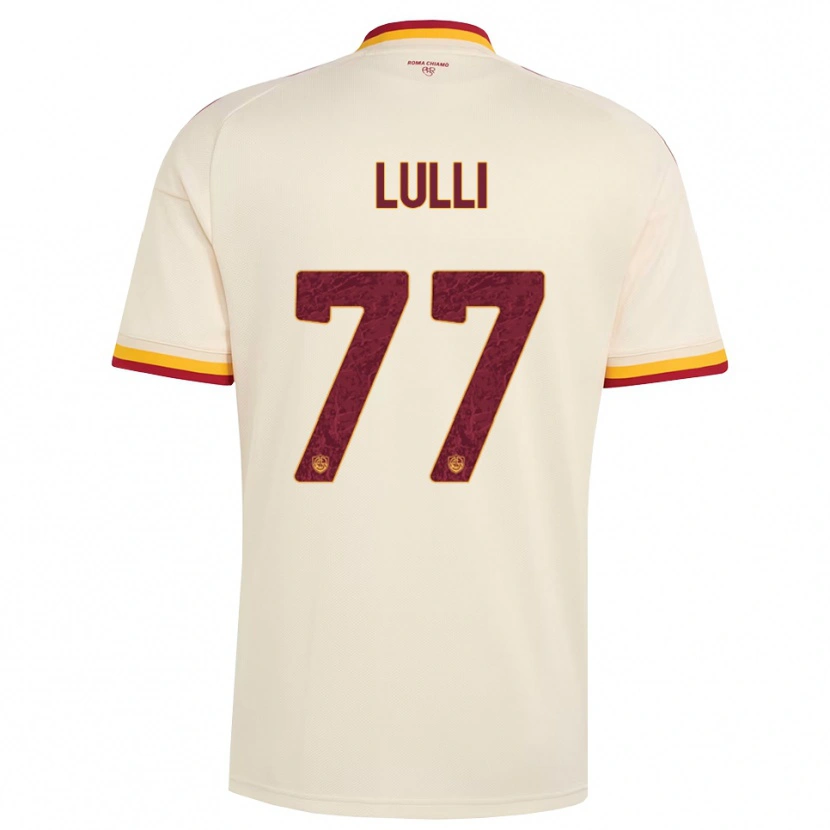 Danxen Damen Emanuele Lulli #77 Champagner Rot Gelb Auswärtstrikot Trikot 2026/27 T-Shirt Österreich