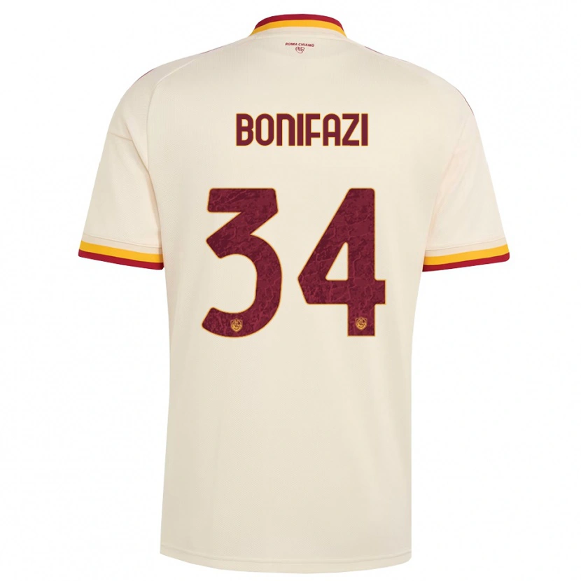 Danxen Damen Giampaolo Bonifazi #34 Champagner Rot Gelb Auswärtstrikot Trikot 2026/27 T-Shirt Österreich