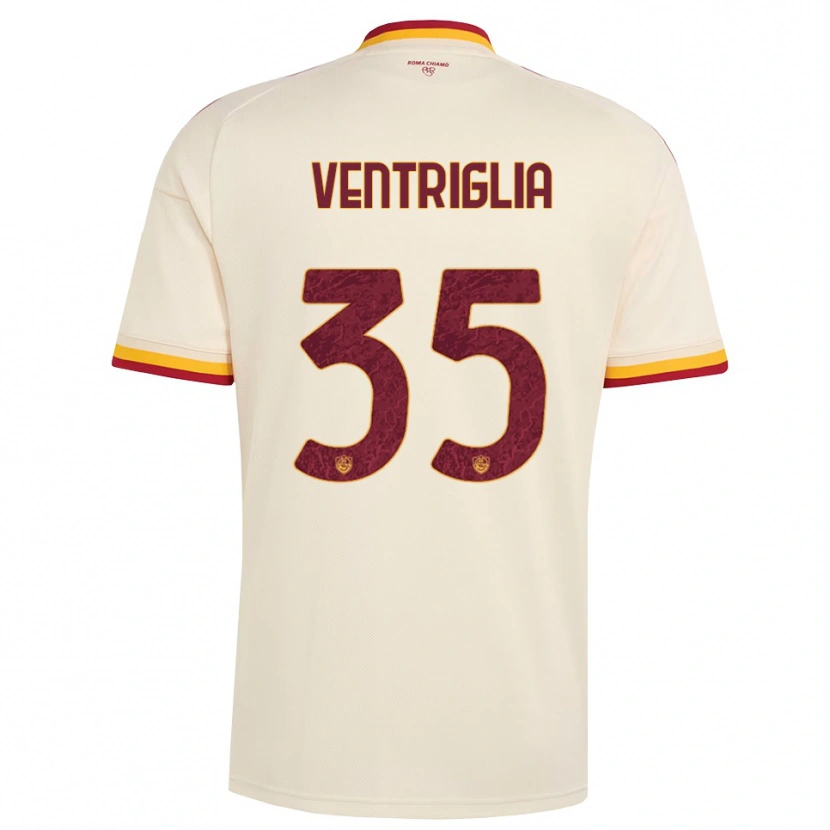 Danxen Damen Rosanna Ventriglia #35 Champagner Rot Gelb Auswärtstrikot Trikot 2026/27 T-Shirt Österreich