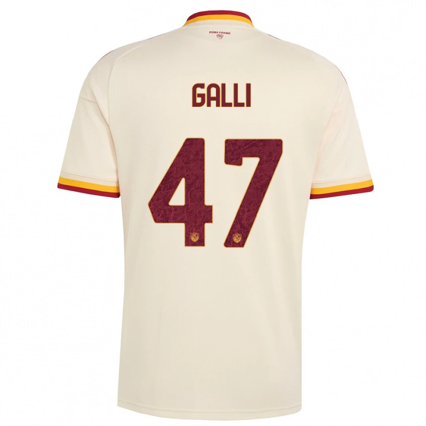 Danxen Damen Giulia Galli #47 Champagner Rot Gelb Auswärtstrikot Trikot 2026/27 T-Shirt Österreich