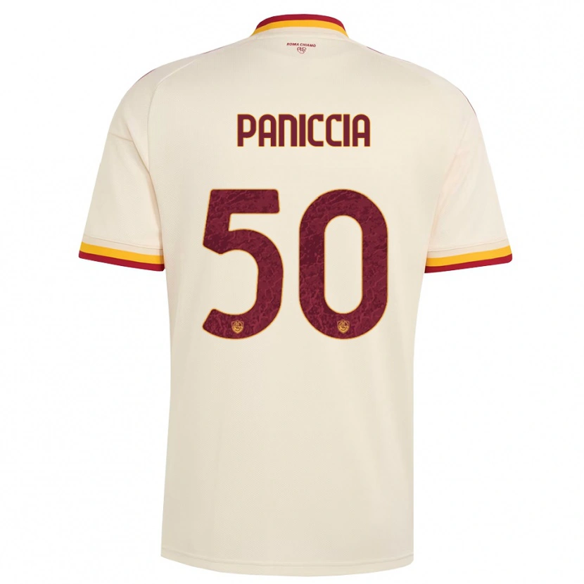 Danxen Damen Martina Paniccia #50 Champagner Rot Gelb Auswärtstrikot Trikot 2026/27 T-Shirt Österreich