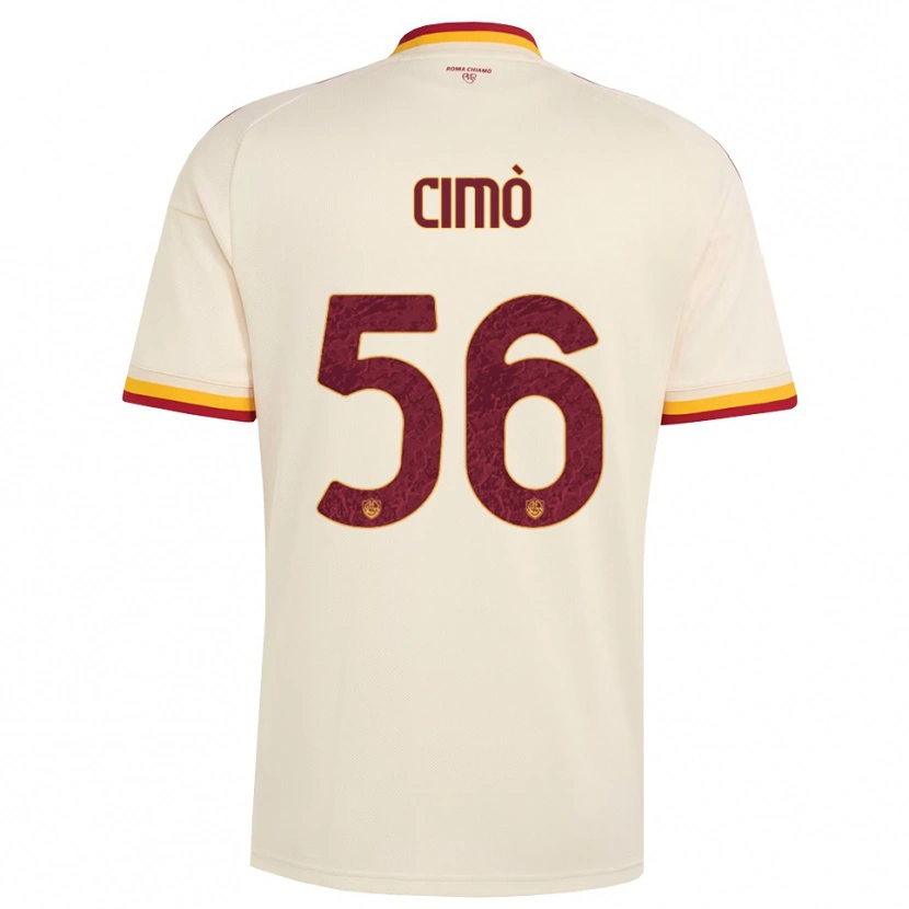 Danxen Damen Giada Cimò #56 Champagner Rot Gelb Auswärtstrikot Trikot 2026/27 T-Shirt Österreich
