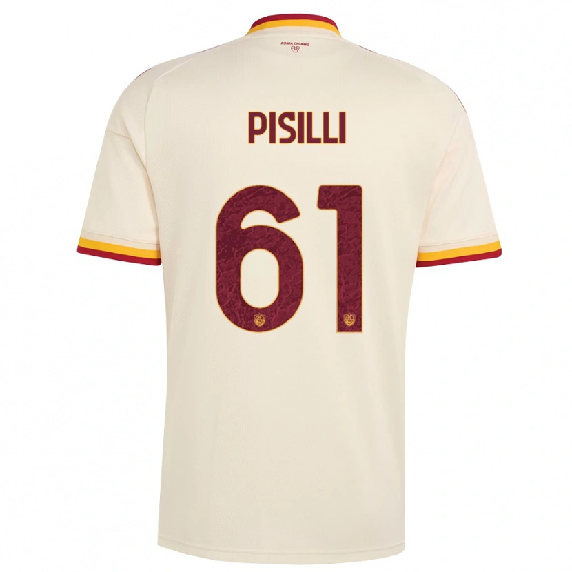 Danxen Damen Niccolò Pisilli #61 Champagner Rot Gelb Auswärtstrikot Trikot 2026/27 T-Shirt Österreich
