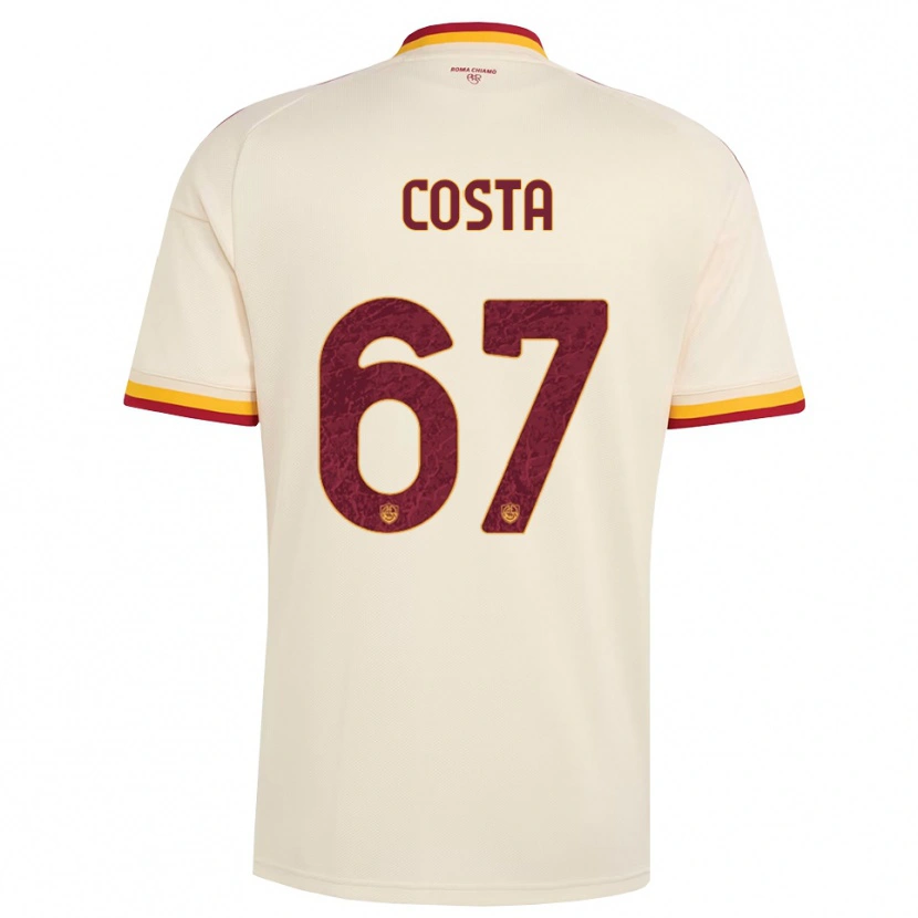 Danxen Damen João Costa #67 Champagner Rot Gelb Auswärtstrikot Trikot 2026/27 T-Shirt Österreich