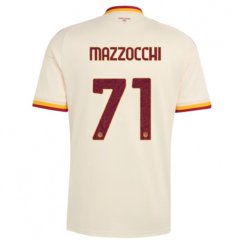 Danxen Damen Giulia Mazzocchi #71 Champagner Rot Gelb Auswärtstrikot Trikot 2026/27 T-Shirt Österreich