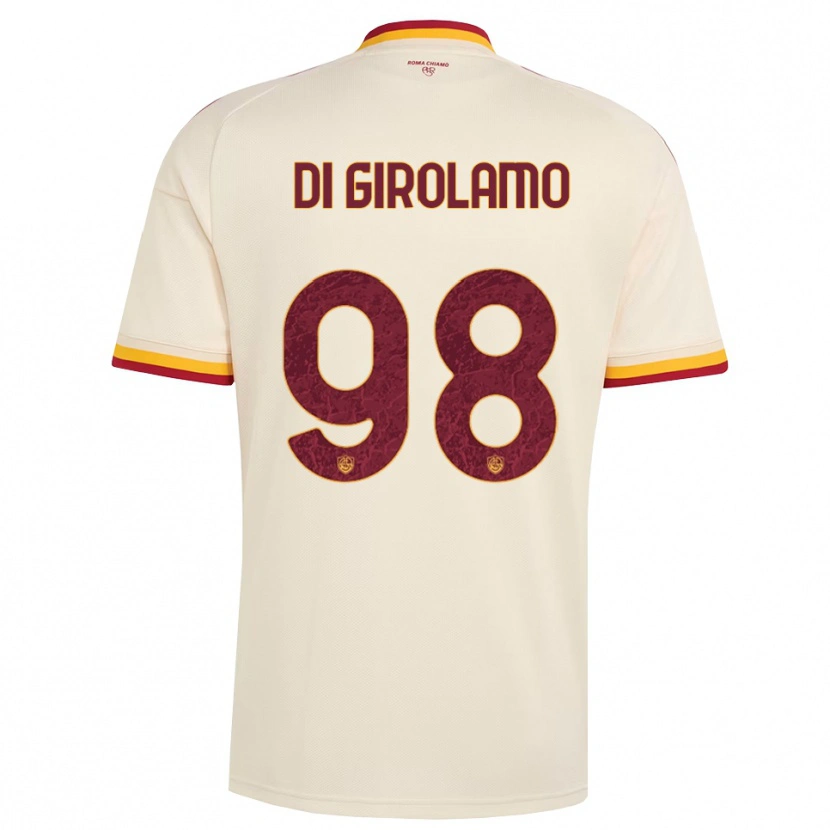 Danxen Damen Anita Di Girolamo #98 Champagner Rot Gelb Auswärtstrikot Trikot 2026/27 T-Shirt Österreich