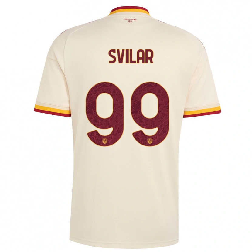Danxen Damen Mile Svilar #99 Champagner Rot Gelb Auswärtstrikot Trikot 2026/27 T-Shirt Österreich
