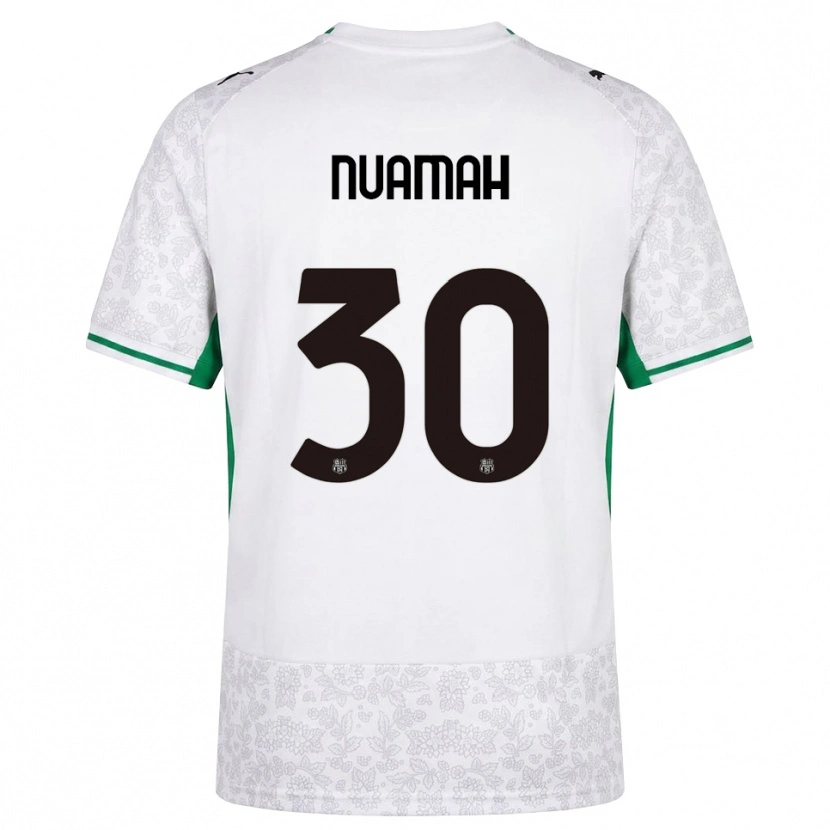 Danxen Damen Patrick Nuamah #30 Weiß Schwarz Grün Auswärtstrikot Trikot 2026/27 T-Shirt Österreich