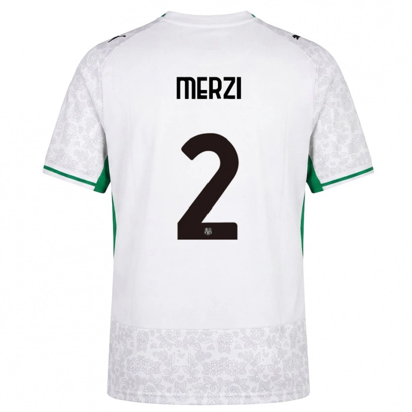 Danxen Damen Matteo Merzi #2 Weiß Schwarz Grün Auswärtstrikot Trikot 2026/27 T-Shirt Österreich