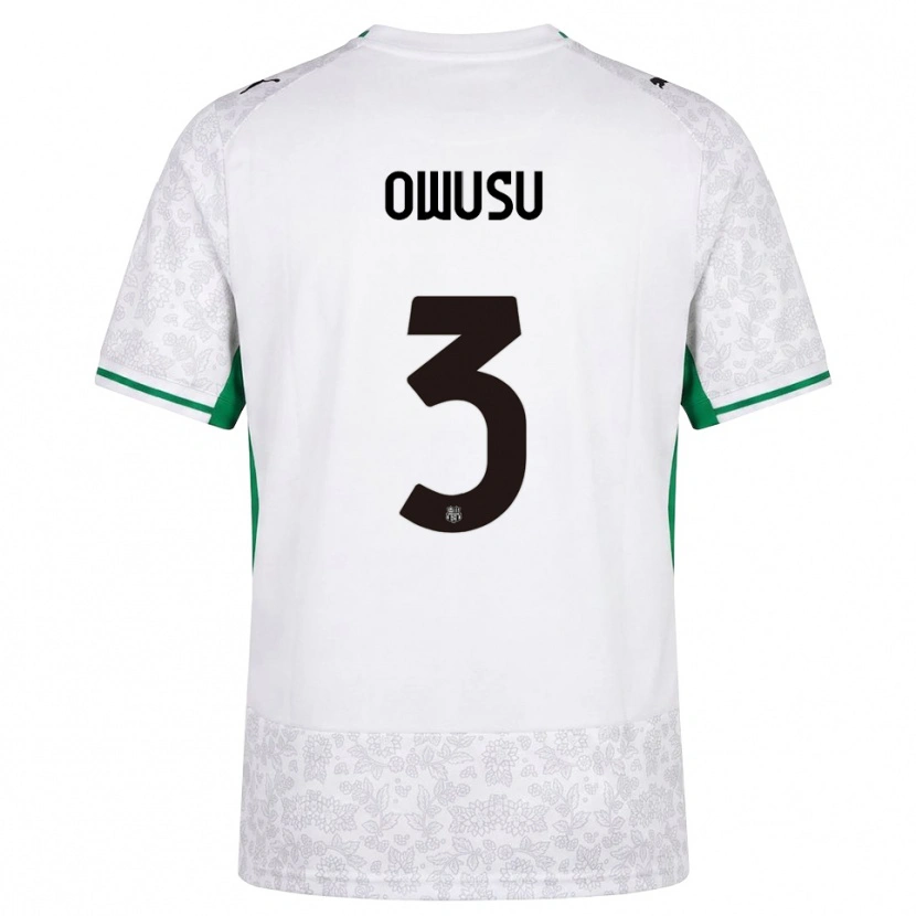 Danxen Damen Gideon Owusu #3 Weiß Schwarz Grün Auswärtstrikot Trikot 2026/27 T-Shirt Österreich