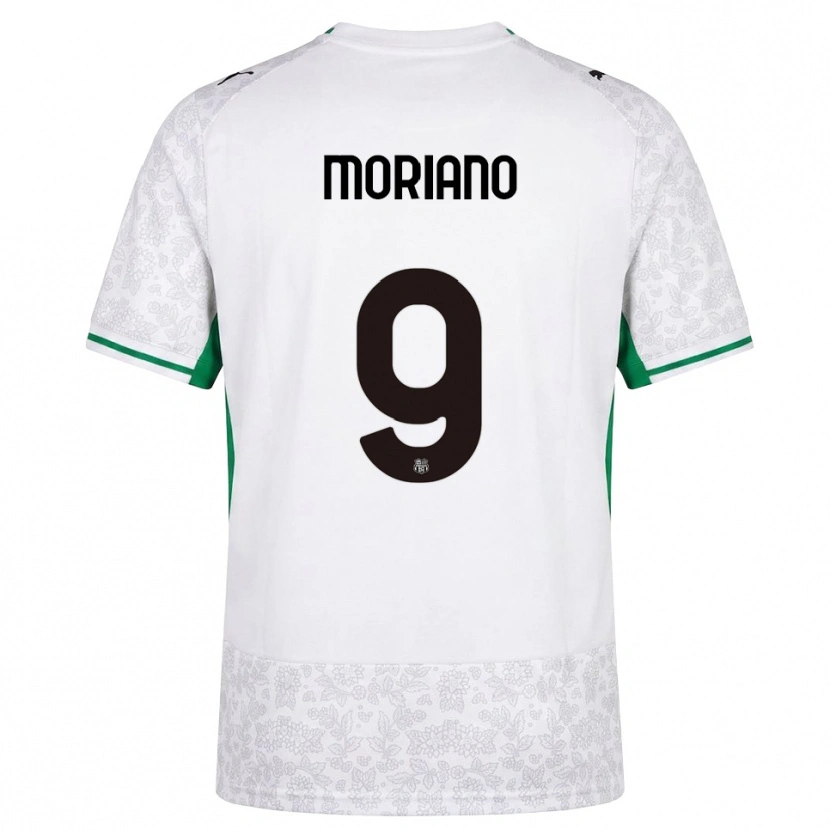 Danxen Damen Andrea Moriano #9 Weiß Schwarz Grün Auswärtstrikot Trikot 2026/27 T-Shirt Österreich