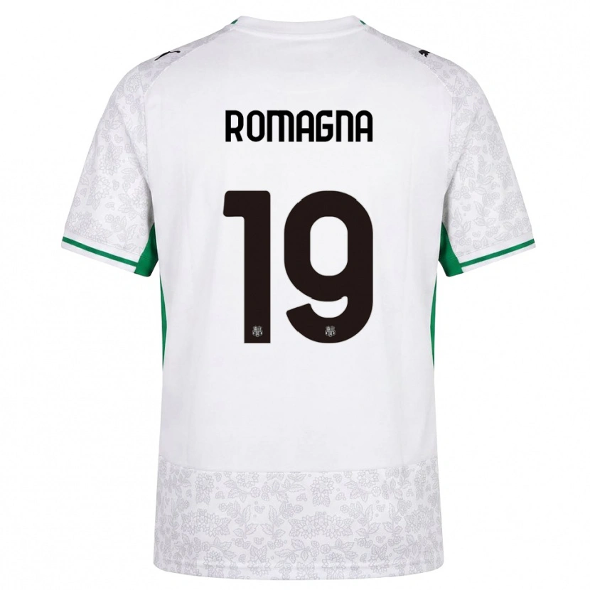 Danxen Damen Filippo Romagna #19 Weiß Schwarz Grün Auswärtstrikot Trikot 2026/27 T-Shirt Österreich