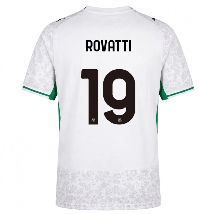 Danxen Damen Matteo Rovatti #19 Weiß Schwarz Grün Auswärtstrikot Trikot 2026/27 T-Shirt Österreich