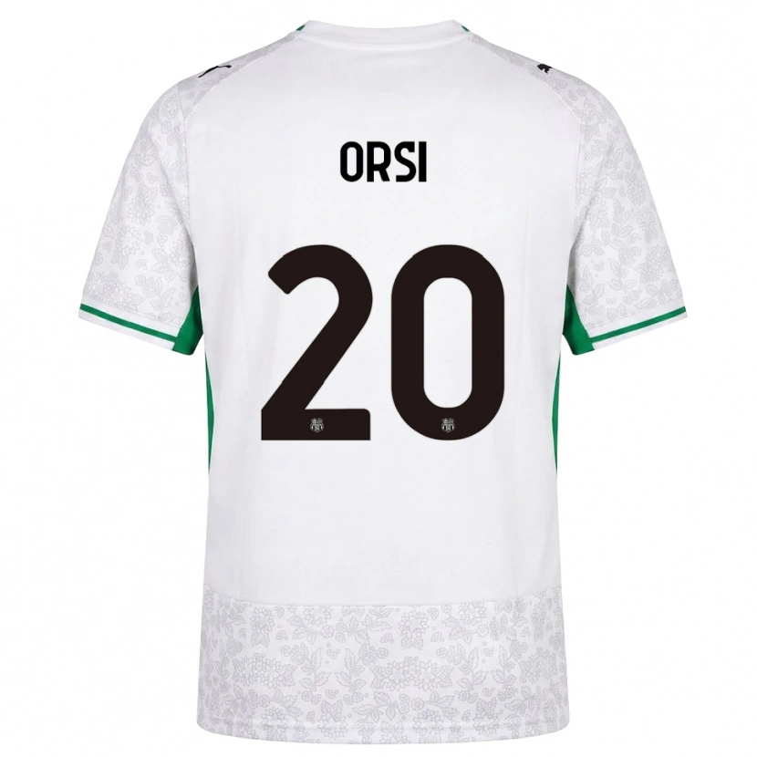 Danxen Damen Benedetta Orsi #20 Weiß Schwarz Grün Auswärtstrikot Trikot 2026/27 T-Shirt Österreich