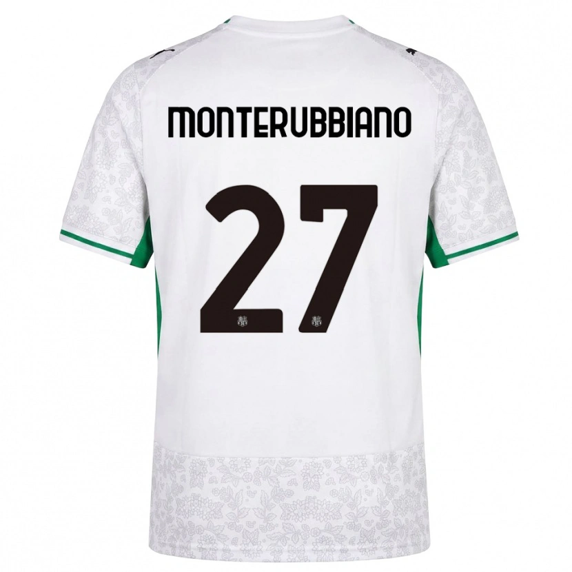 Danxen Damen Valeria Monterubbiano #27 Weiß Schwarz Grün Auswärtstrikot Trikot 2026/27 T-Shirt Österreich