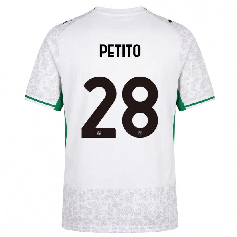 Danxen Damen Christian Petito #28 Weiß Schwarz Grün Auswärtstrikot Trikot 2026/27 T-Shirt Österreich
