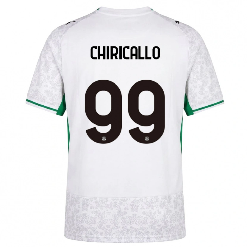 Danxen Damen Giovanni Chiricallo #99 Weiß Schwarz Grün Auswärtstrikot Trikot 2026/27 T-Shirt Österreich