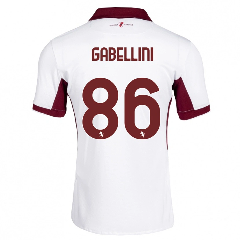 Danxen Damen Tommaso Gabellini #86 Burgund Weiß Rot Auswärtstrikot Trikot 2026/27 T-Shirt Österreich