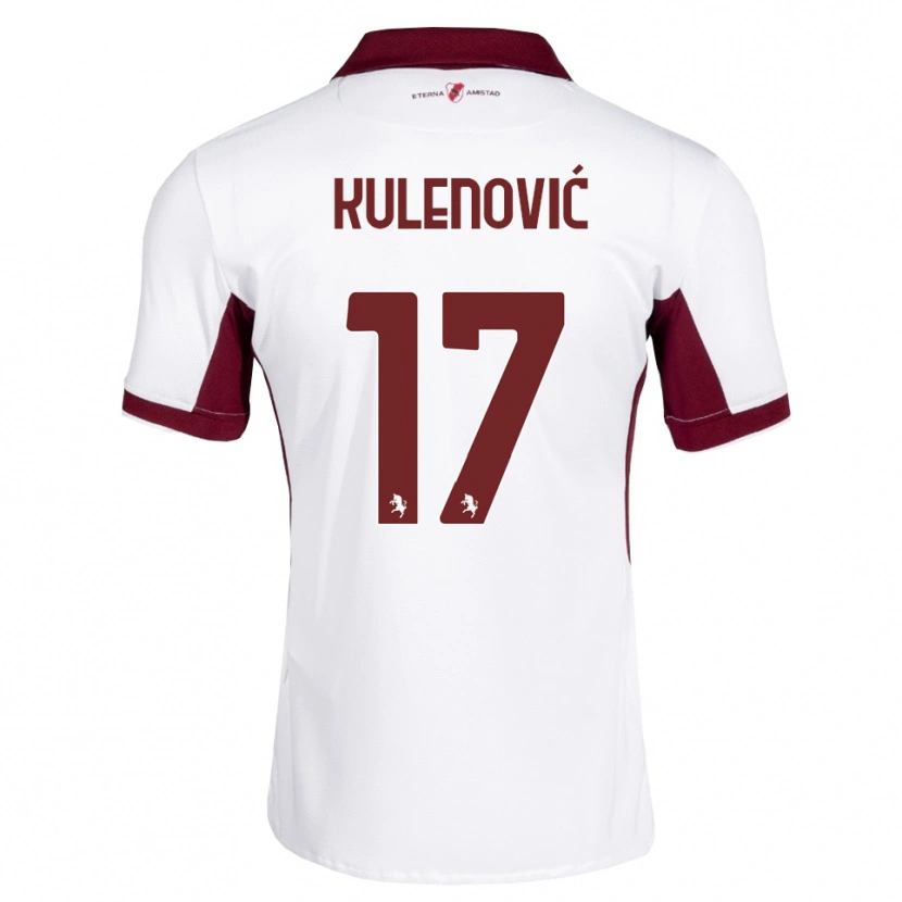 Danxen Damen Sandro Kulenović #17 Burgund Weiß Rot Auswärtstrikot Trikot 2026/27 T-Shirt Österreich