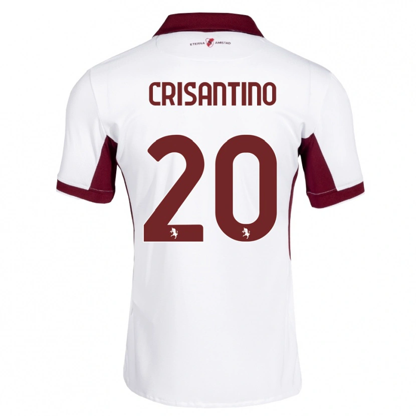 Danxen Damen Giulia Crisantino #20 Burgund Weiß Rot Auswärtstrikot Trikot 2026/27 T-Shirt Österreich
