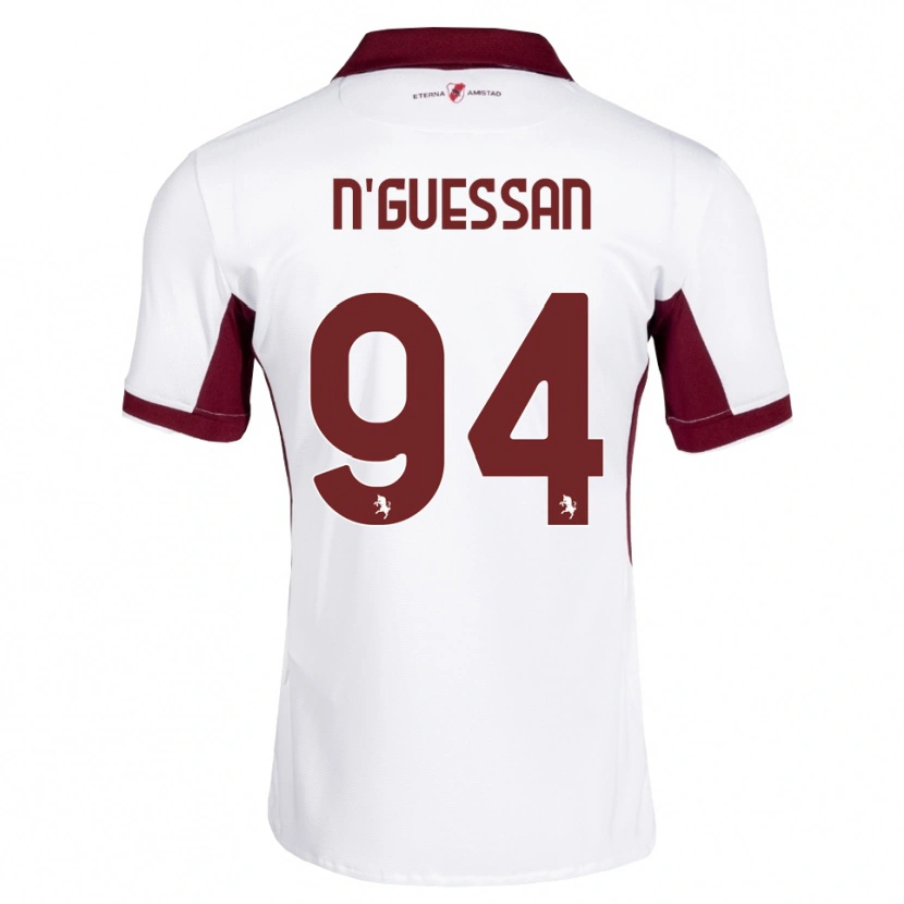 Danxen Damen Ange Caumenan N'guessan #94 Burgund Weiß Rot Auswärtstrikot Trikot 2026/27 T-Shirt Österreich