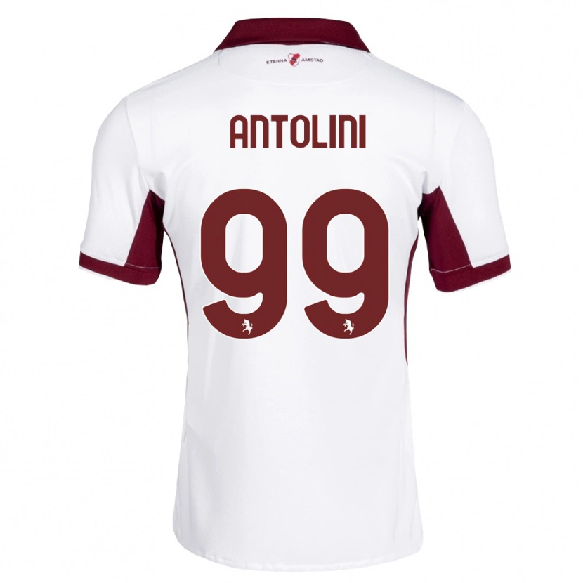 Danxen Damen Jacopo Antolini #99 Burgund Weiß Rot Auswärtstrikot Trikot 2026/27 T-Shirt Österreich
